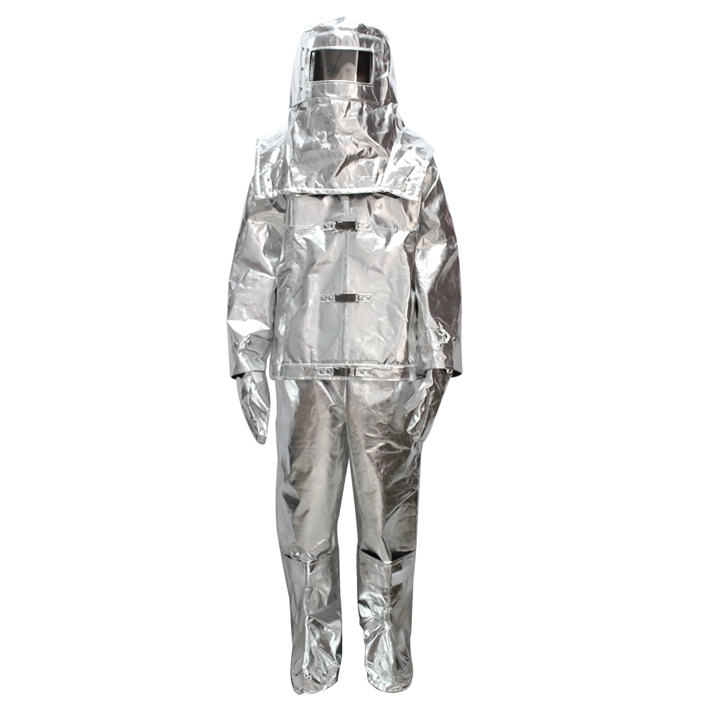  aluminium fire fight suit aluminized fire proximity suit aluminium fire fight suit